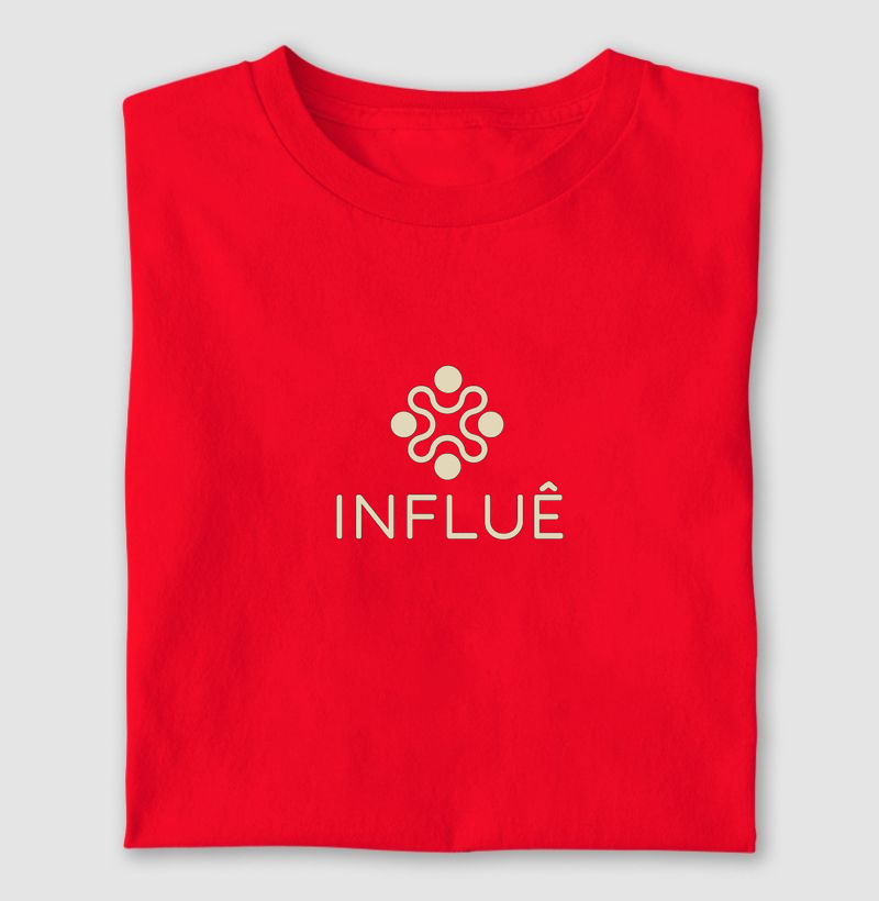 CAMISETA 100% ALGODÃO INFLUÊ