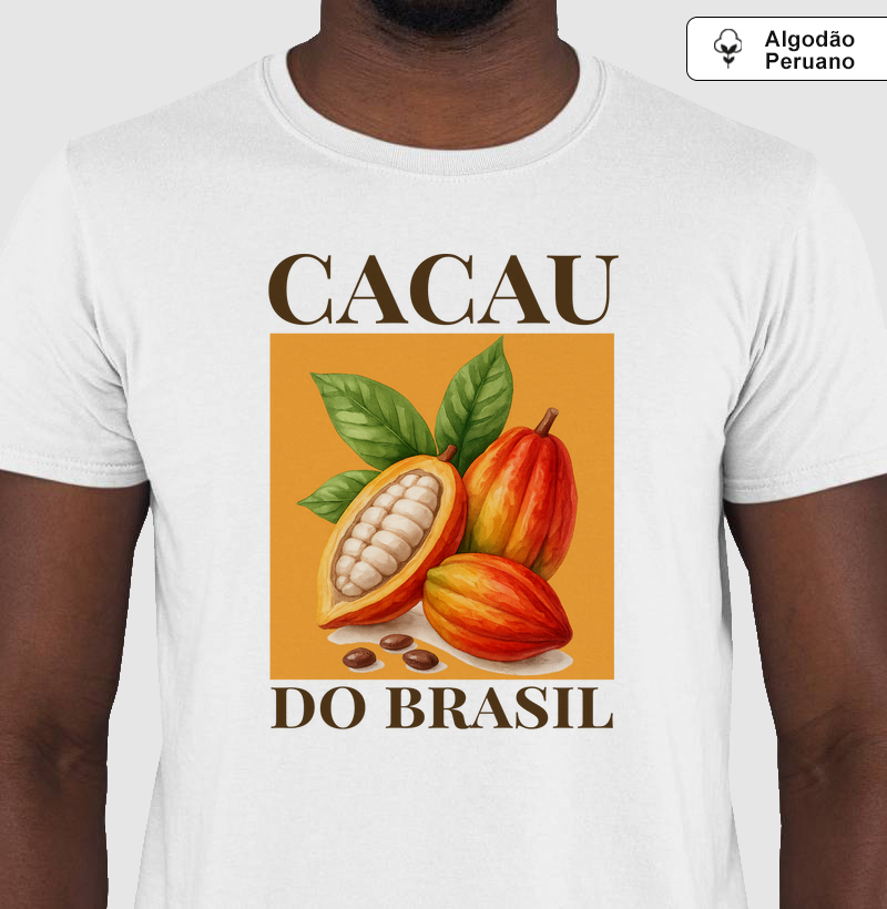 Camiseta Cacau do Brasil