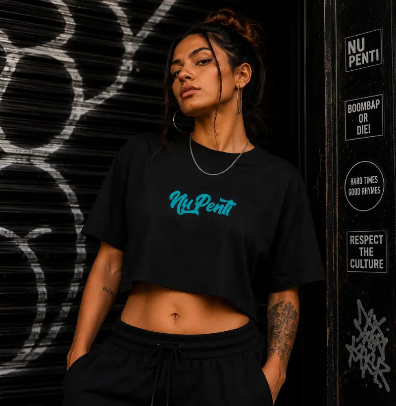 Camiseta cropped Nu Penti