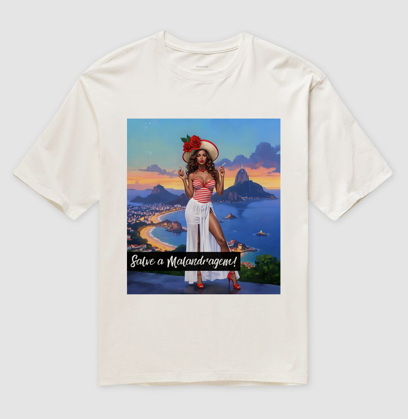 Camiseta - Malandra - Imagem 5