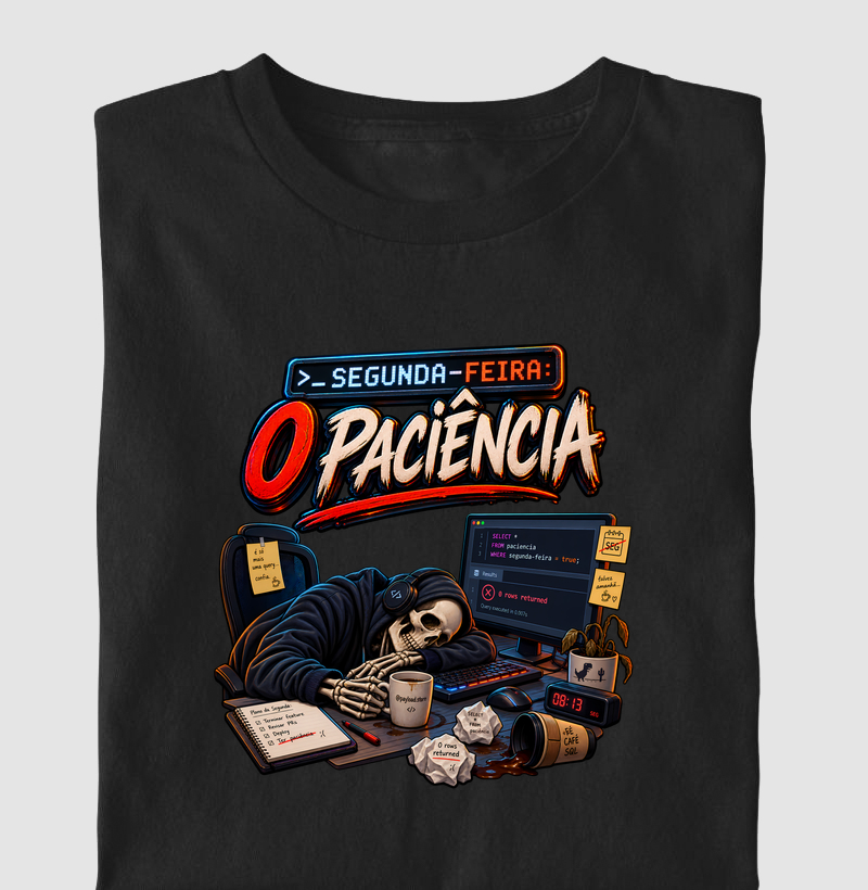 Segunda-feira: 0 Paciência