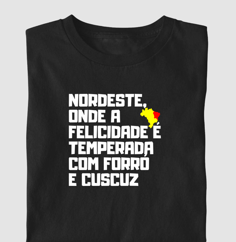 Nordeste, onde a felicidade é temperada com forró e cuscuz