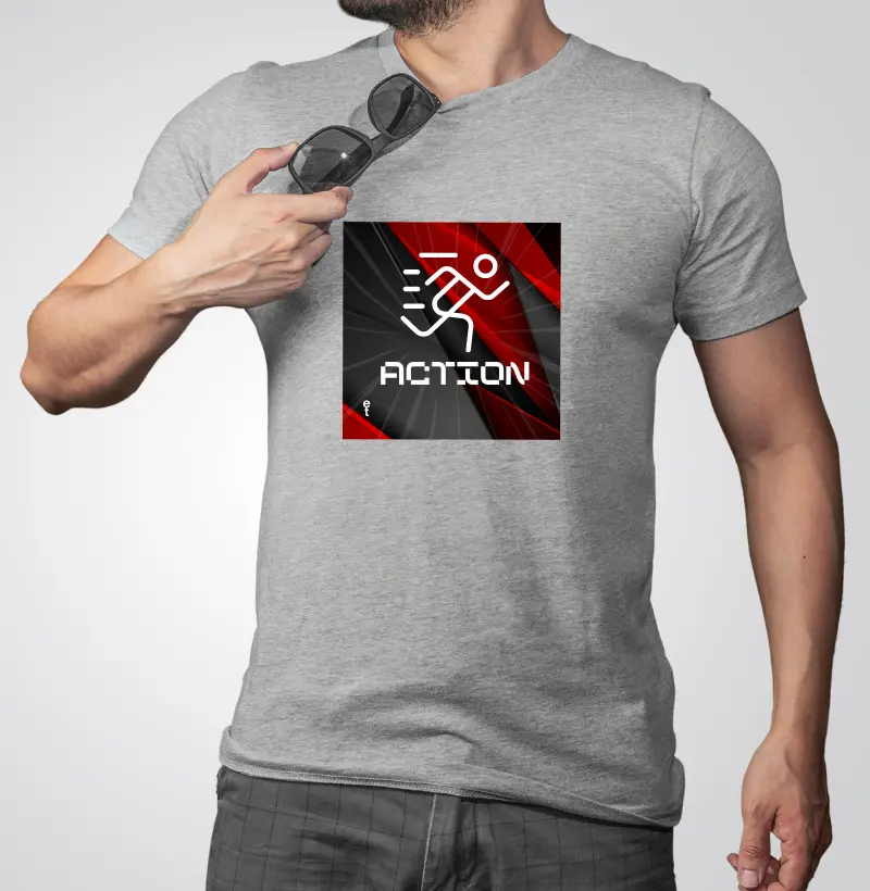 Camiseta Masculina Action Future