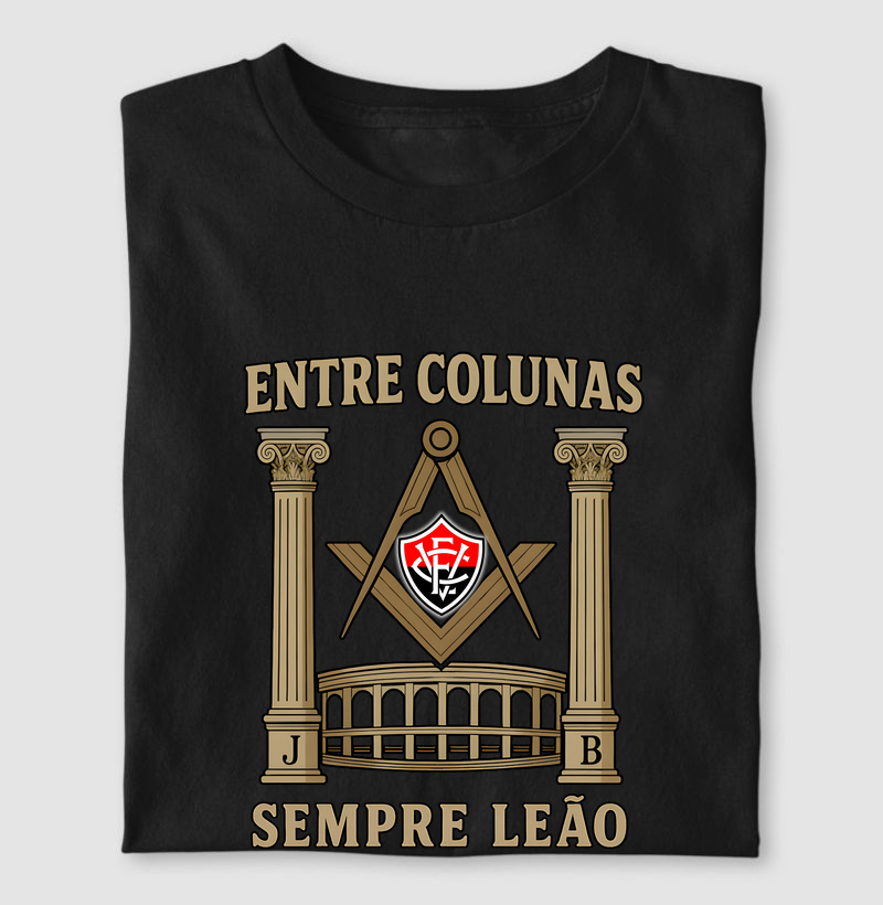 Camiseta Leão Entre Colunas (Vitória) - Mr. GADU