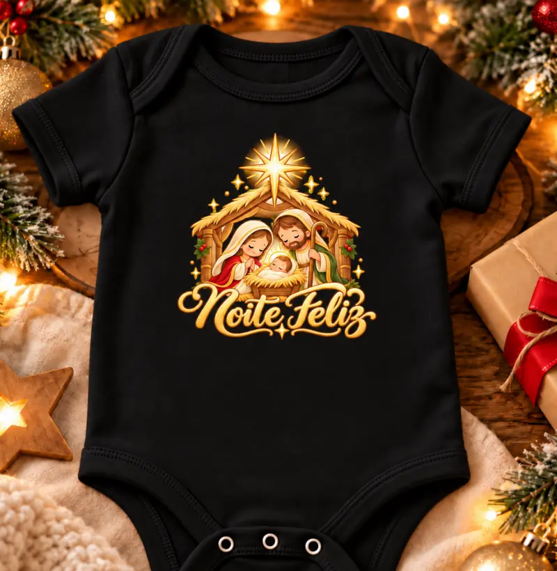  Noite Feliz | Sagrada Família e Menino Jesus Baby