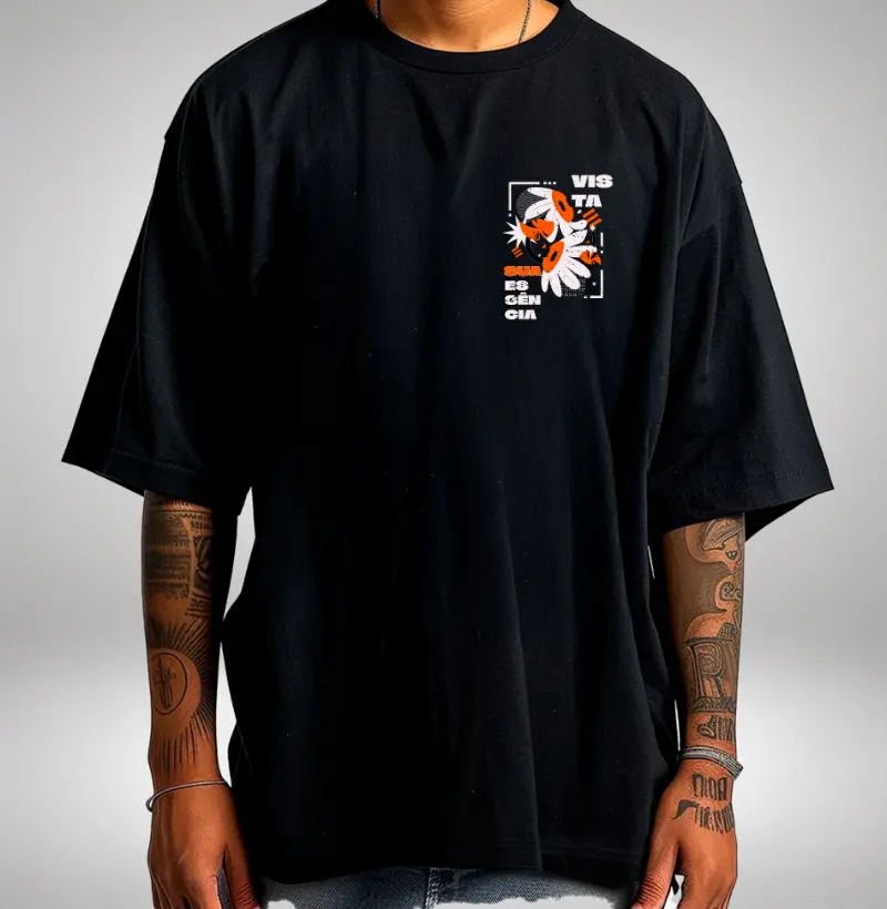 Camiseta Oversized - Vista sua essência