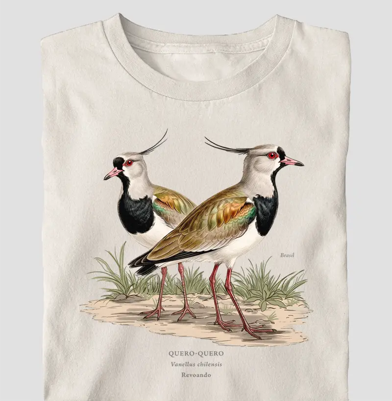Naturalistas - Quero-quero - Oversized - Camiseta Oversized