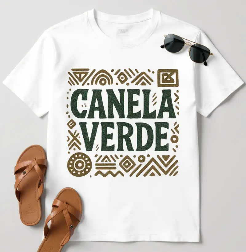 Camisa Canela Verde Aldeia027!