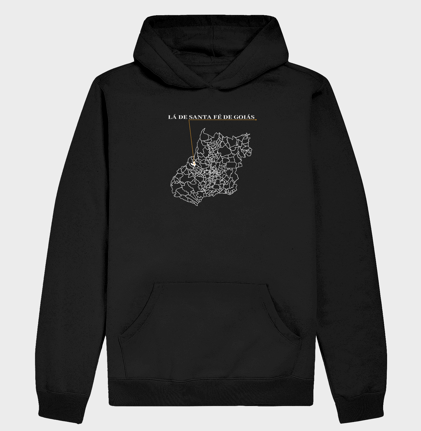 Santa Fé de Goiás | Origem GO - Hoodie Moletom