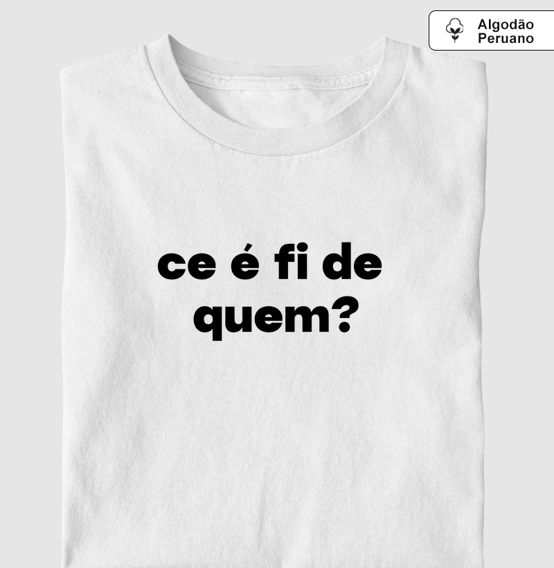 Ce é fi de quem??