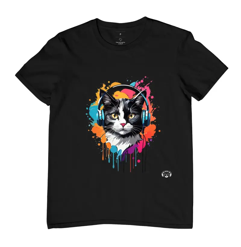 Camiseta Frajola Headphones