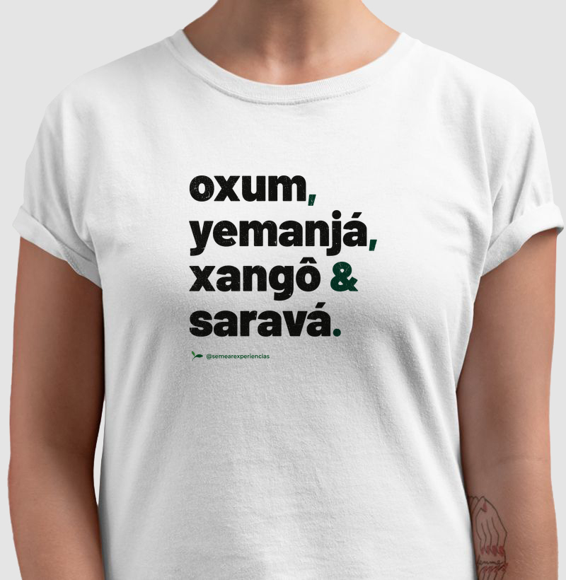Oxum, Yemanjá, Xangô & Saravá