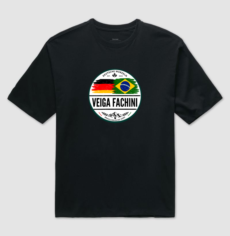 Veiga Fachini  - Camiseta Oversized