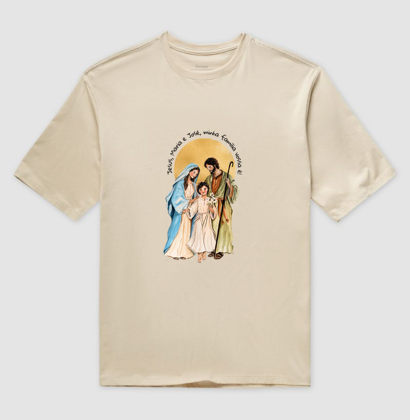 Jesus, Maria e José, minha família vossa é!
