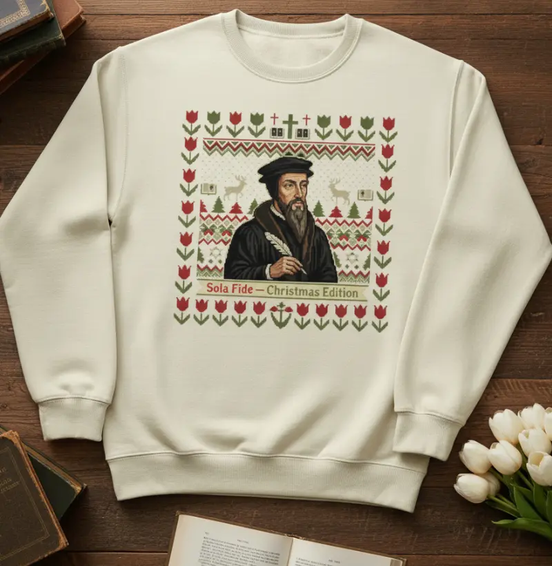 “SOLA FIDE – CHRISTMAS EDITION” (JOÃO CALVINO)