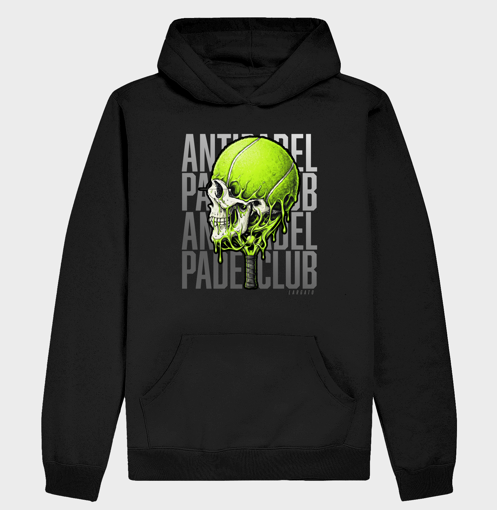Camiseta Anti-Padel Caveira Prata