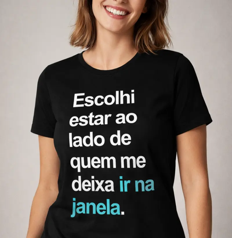 De quem me deixa ir na janela