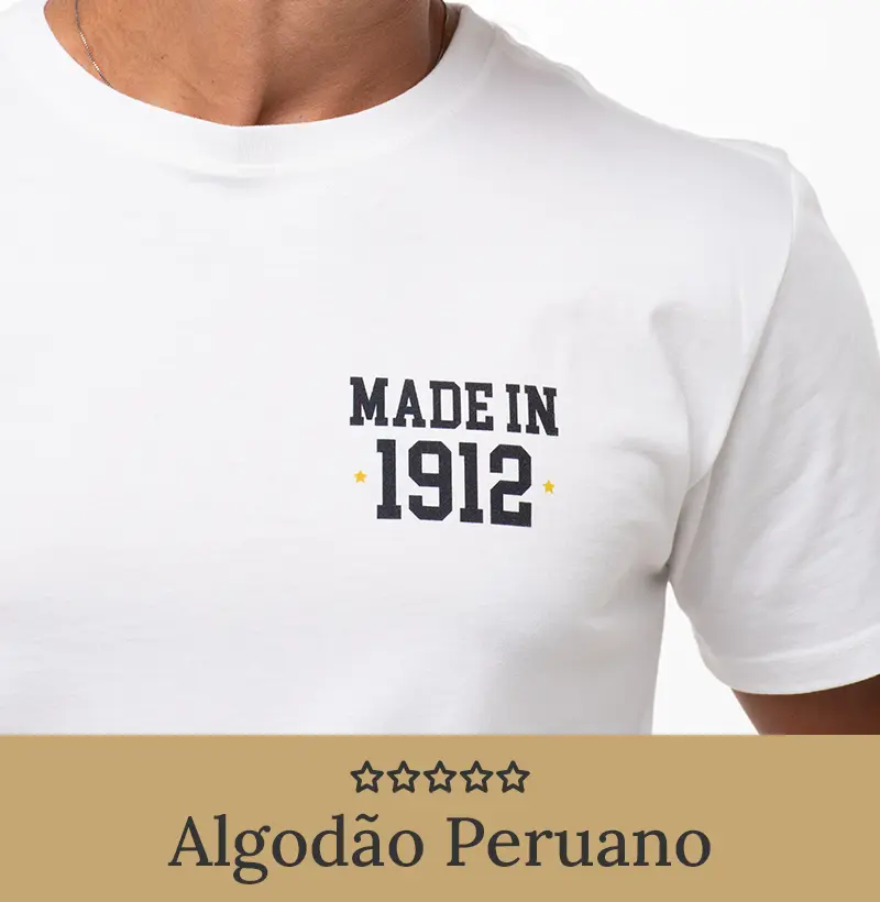 Made In 1912 - Algodão Peruano