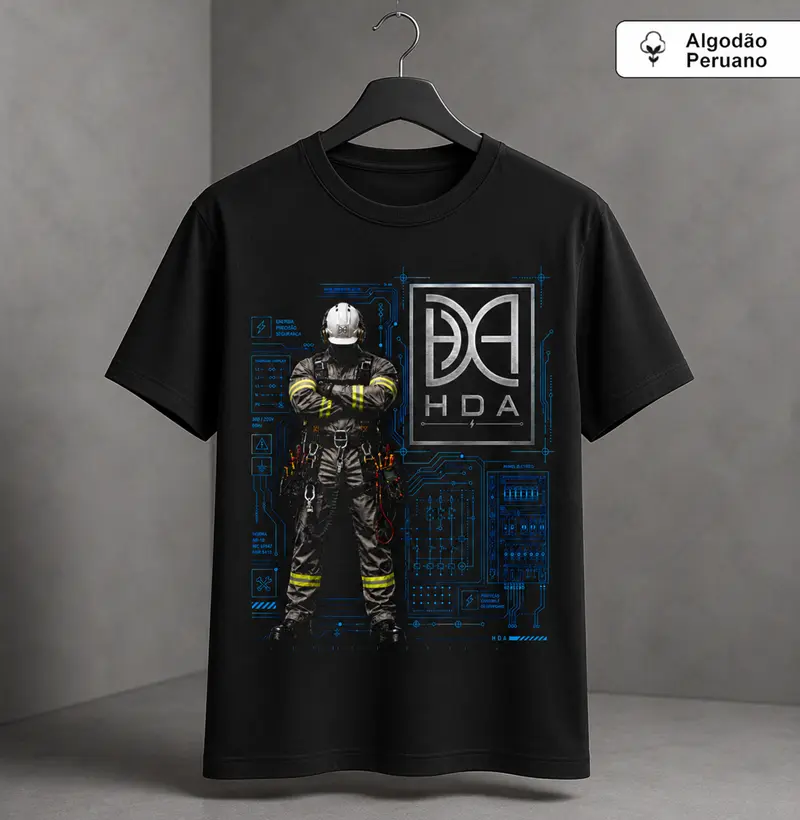 HDA Uniforme Cinza Exclusiva