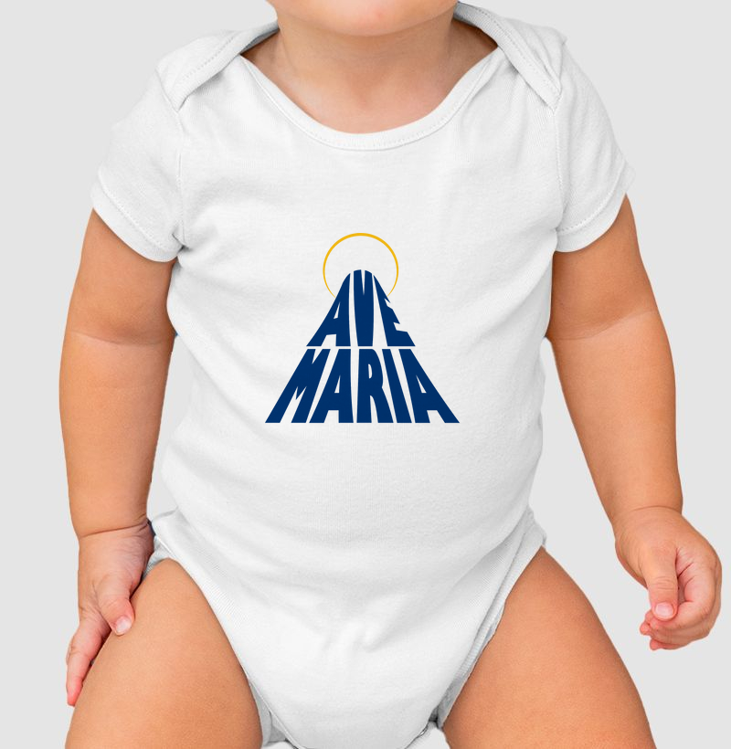 Body Infantil Ave Maria