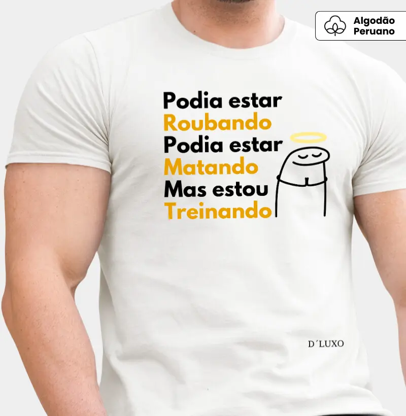 Podia estar roubando mas...