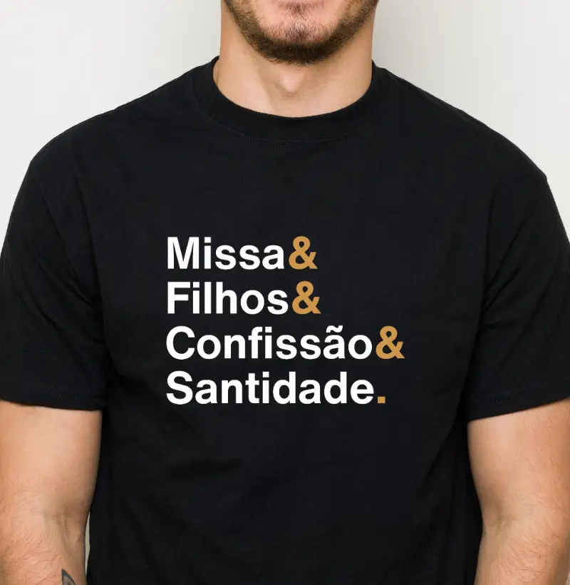 Missa e Filhos e Confissão e Santidade