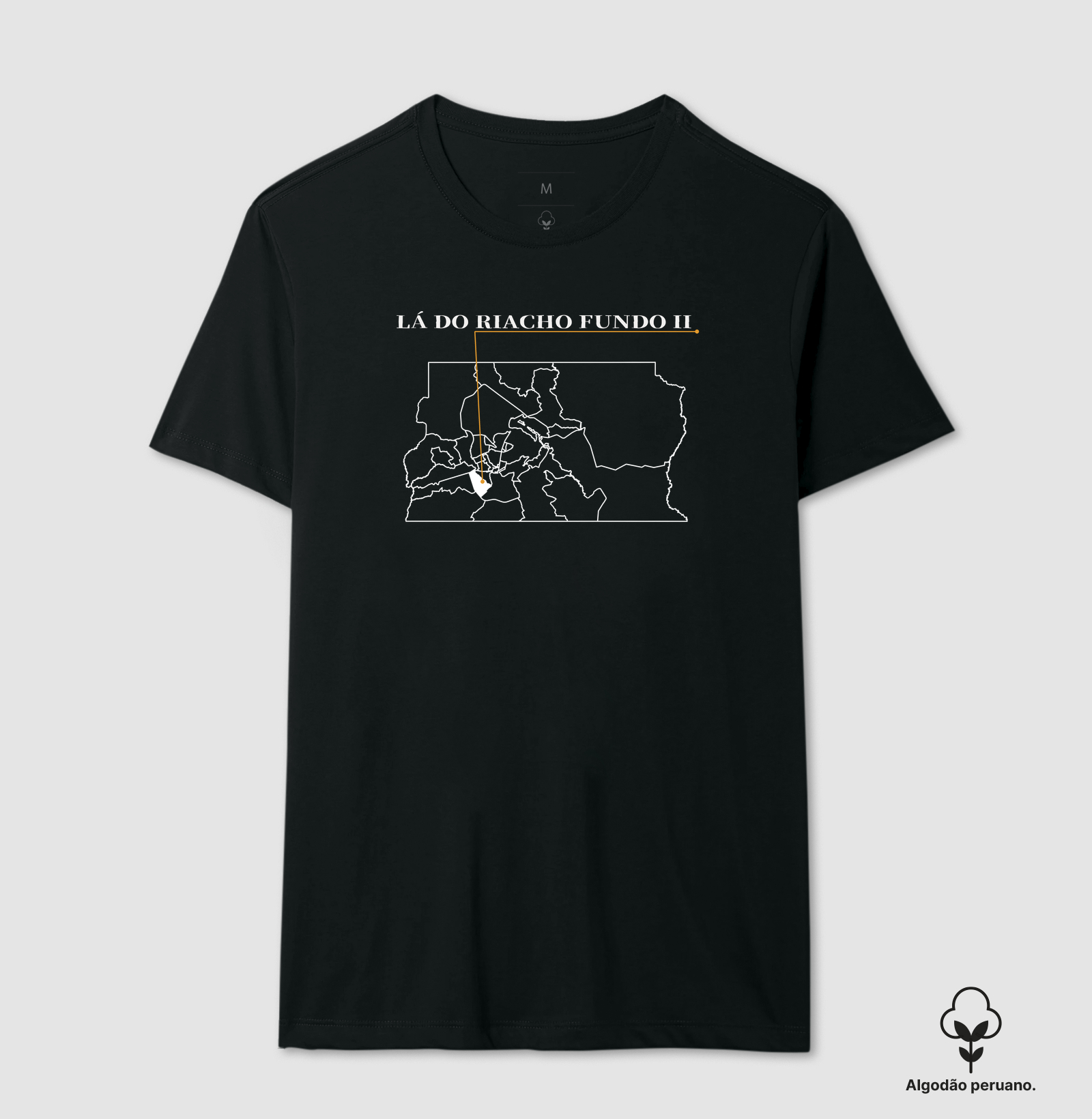 Riacho Fundo II | Origem DF - Camiseta Algodão Peruano