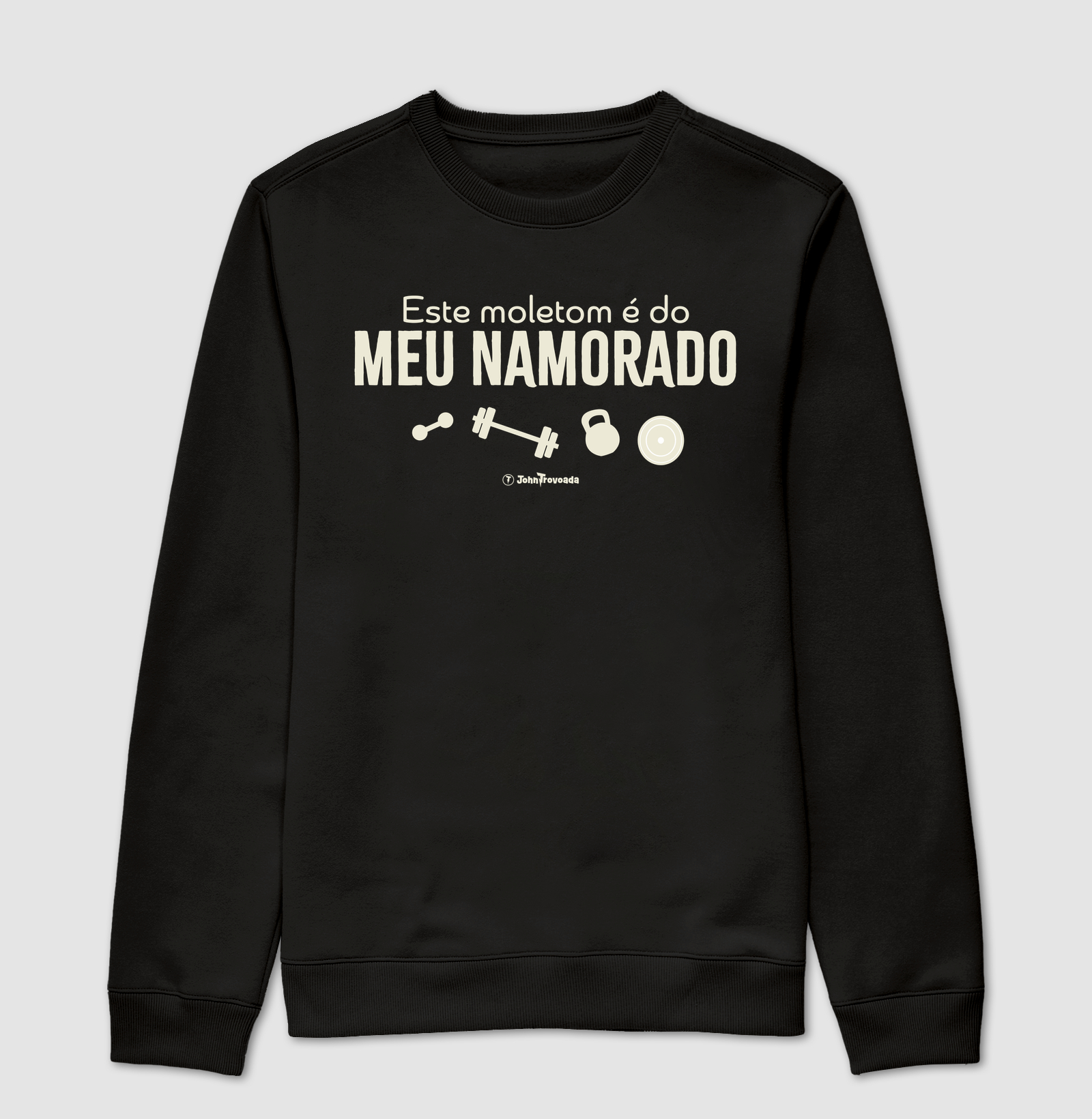 Este moletom é do meu namorado