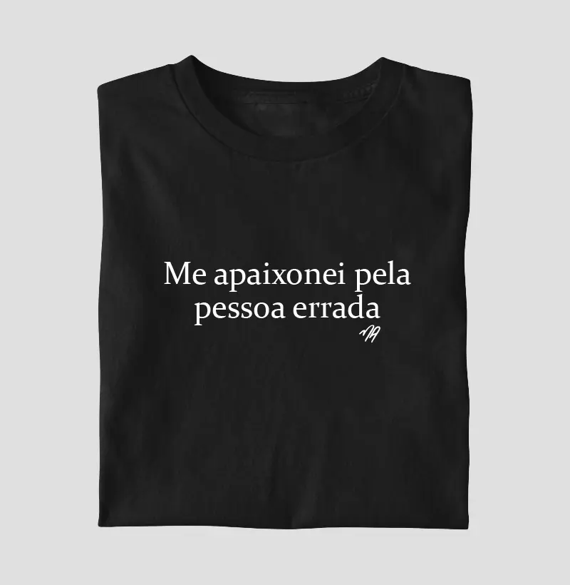 Me apaixonei pela pessoa errada 