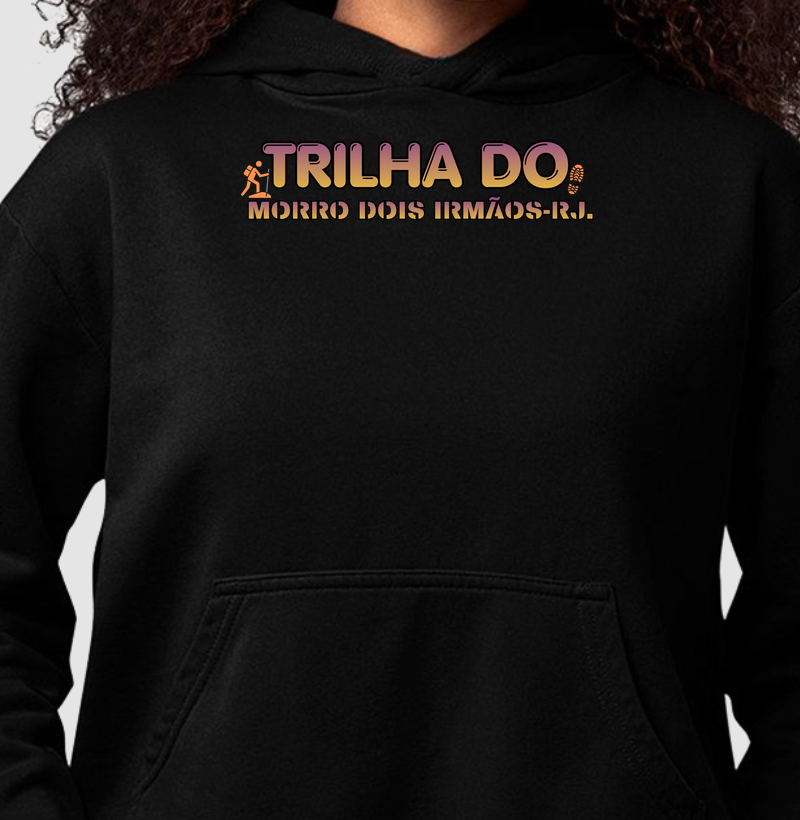 Casaco Hoodie Moletom Morro dois Irmãos.