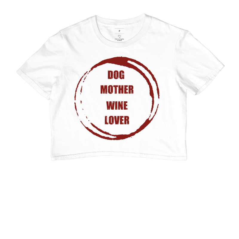 Dog Mother Wine Lover