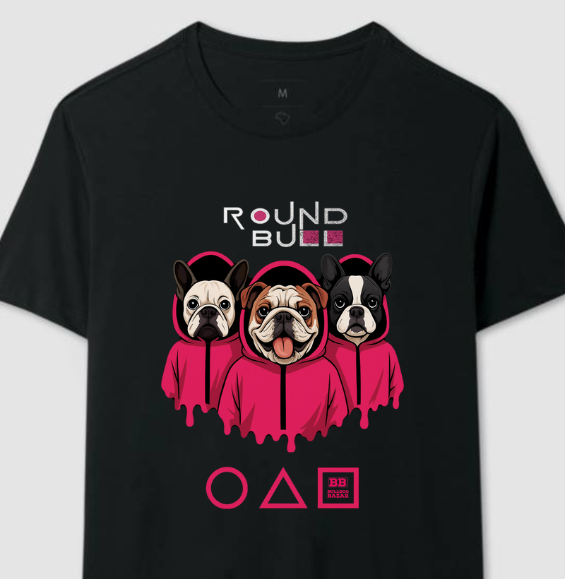 Inglês e Francês - Round Bull