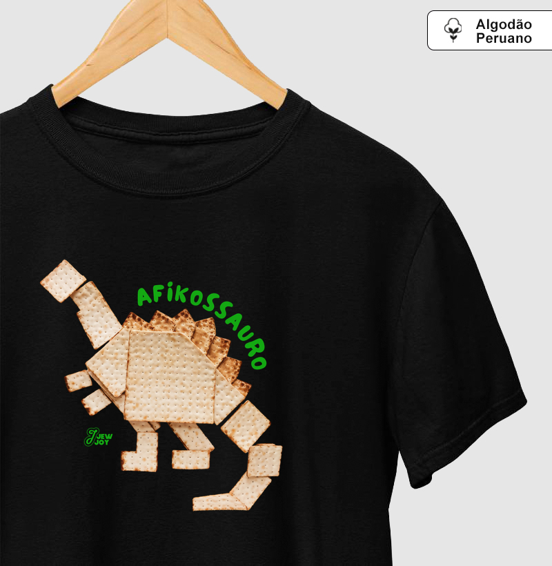 Afikossauro - Camiseta Algodão Peruano