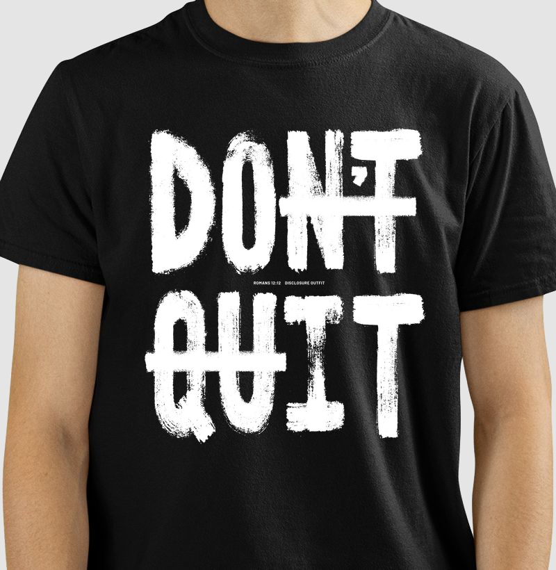 Don't quit - Do it (1 cor)