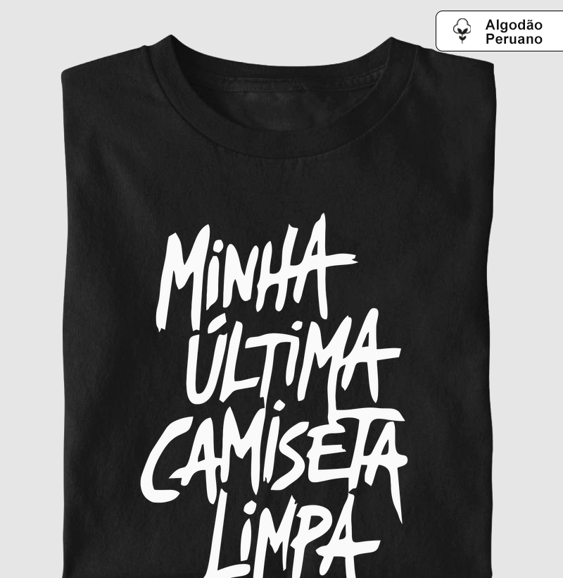 Última Camiseta Limpa