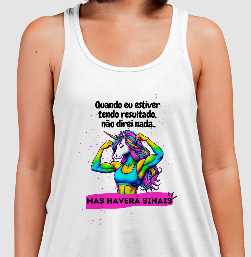 Unicornio - quando eu estiver tendo resultado não direi nada, mas havera sinais