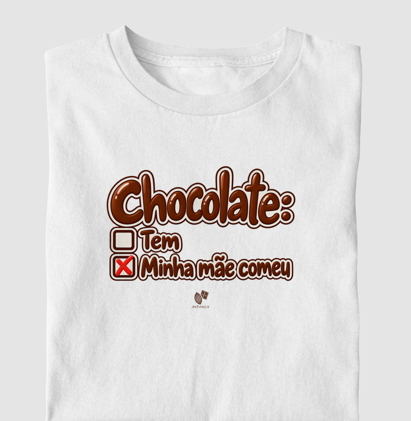 Minha mãe comeu - Camiseta Infantil