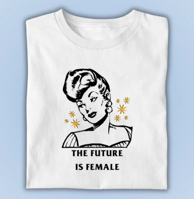 the future is female vintage
