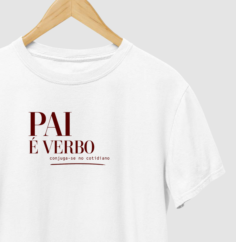 Pai é verbo (camisas claras)