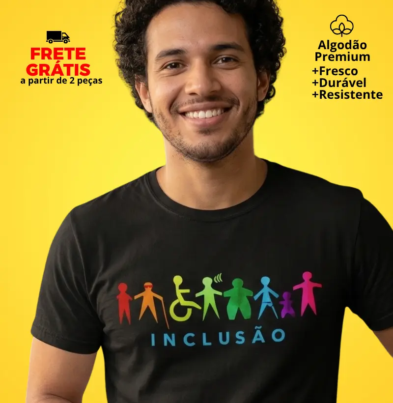 Camiseta Inclusão