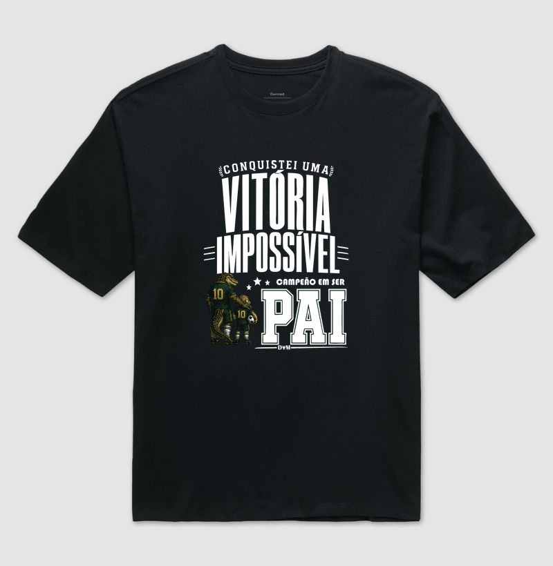Especial Dia dos Pais - Camiseta Campeão em Ser PAI