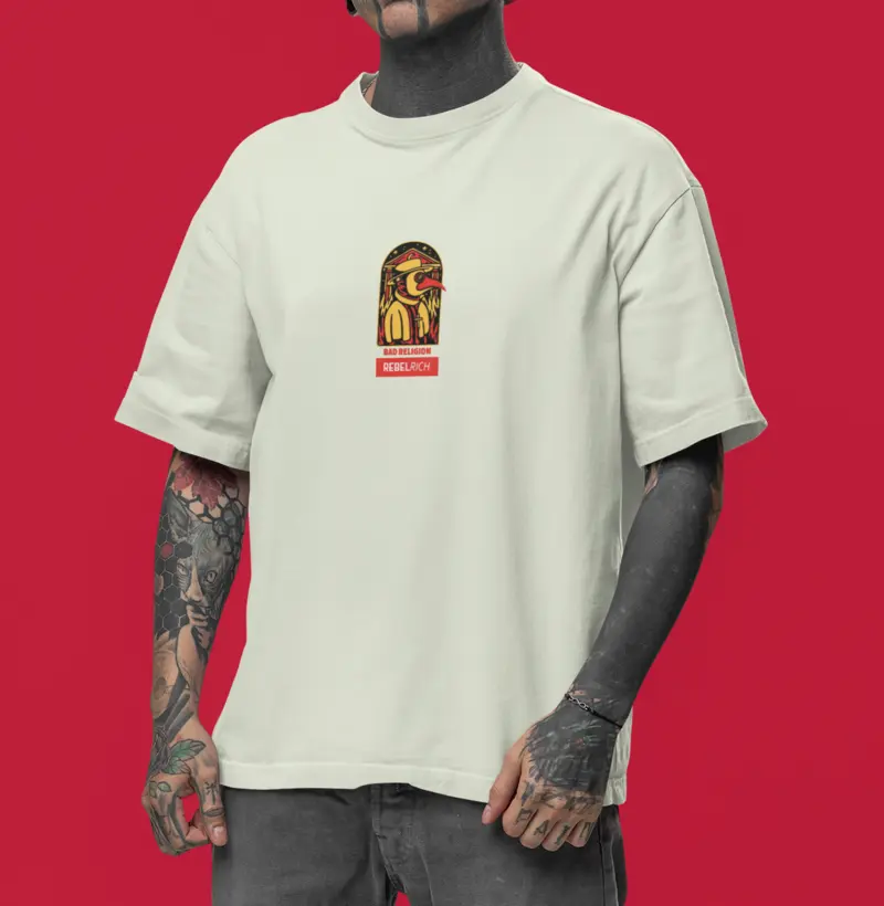 Bad Religion Oversized Off White