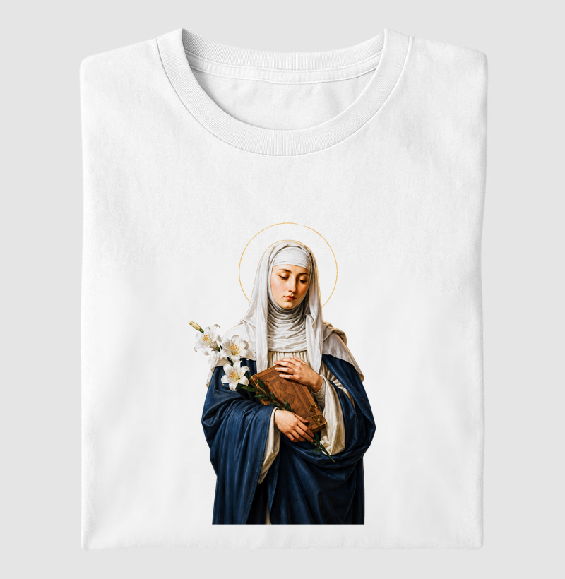 Camiseta Santa Catarina de Sena