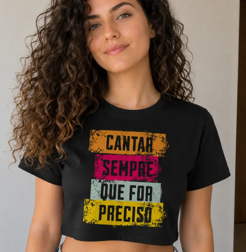 Cantar sempre que for preciso