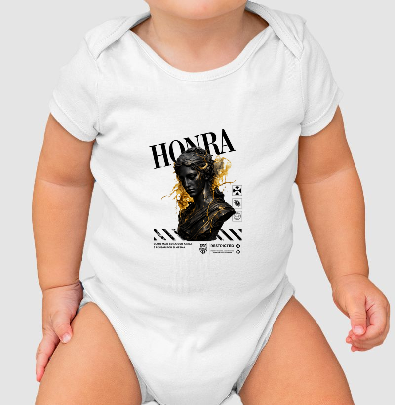 Body Infantil Feminino: Honra