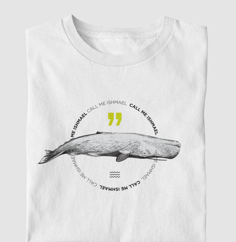 Camiseta Moby Dick - Ishmael