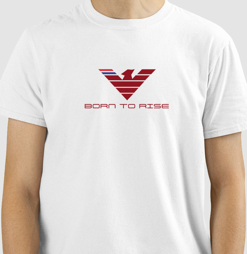 🦅 BORN TO RISE | O Poder de Quem Nasceu para Superar Mais do que uma estampa, Born to Rise é uma declaração de força, atitude e propósito. Inspirada na majestade da águia, símbolo universal de liderança, visão e liberdade, esta obra transmite a mentalidade daqueles que não aceitam limites e transformam desafios em conquistas.