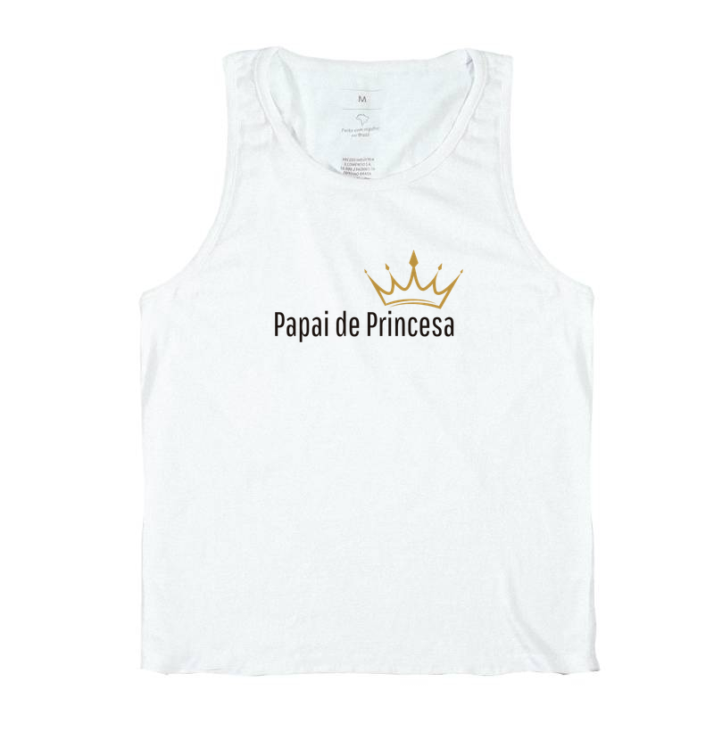 Camiseta papai de princesa