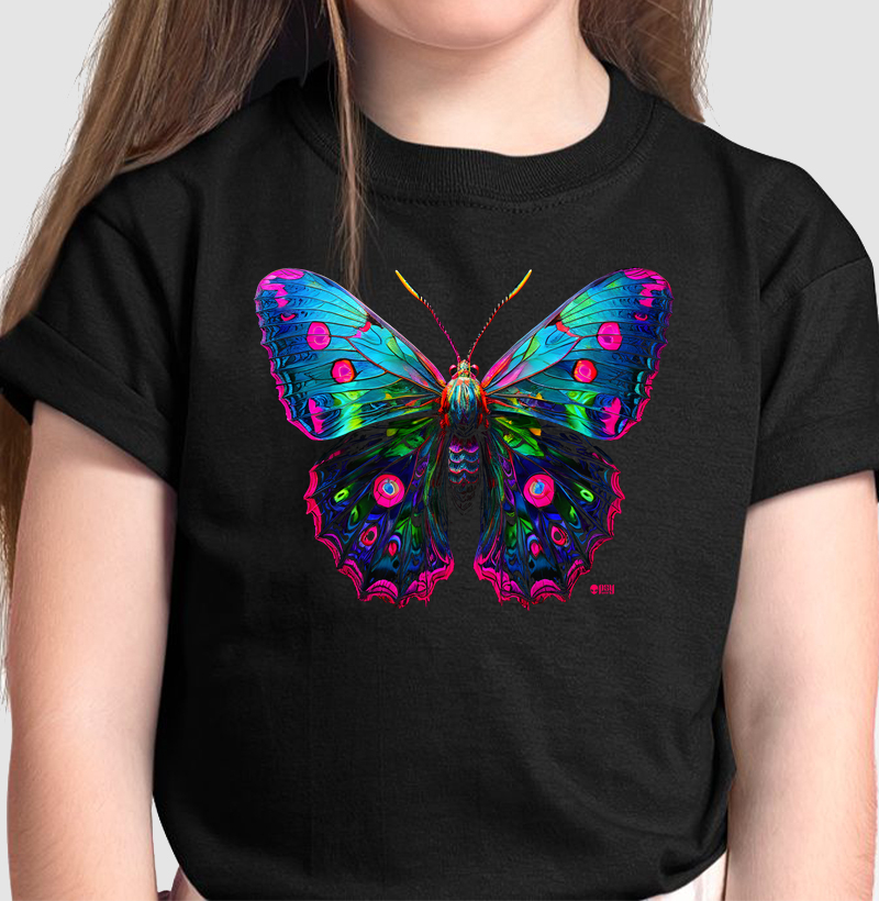 Borboleta Neon