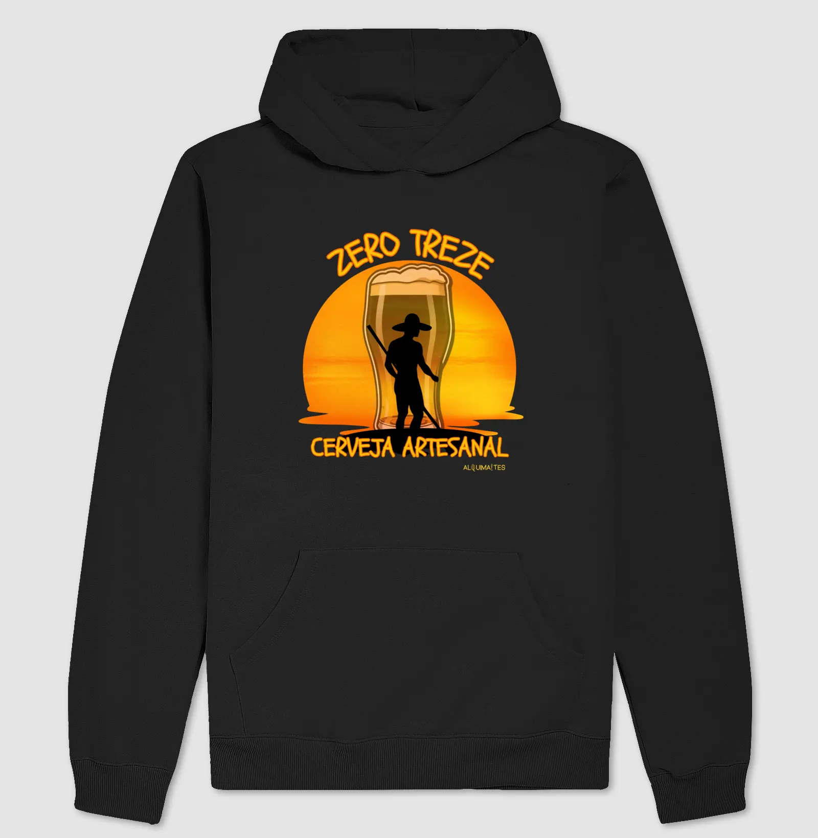 Hoodie Moletom com capuz Zero Treze Cerveja Artesanal
